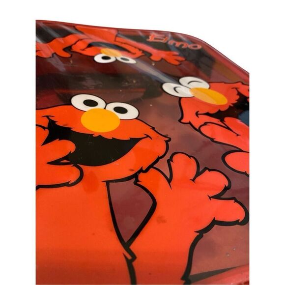 Sesame Street Elmo Rolling Luggage Retractable Handle Rollaway Carry On Suitcase - Picture 7 of 15